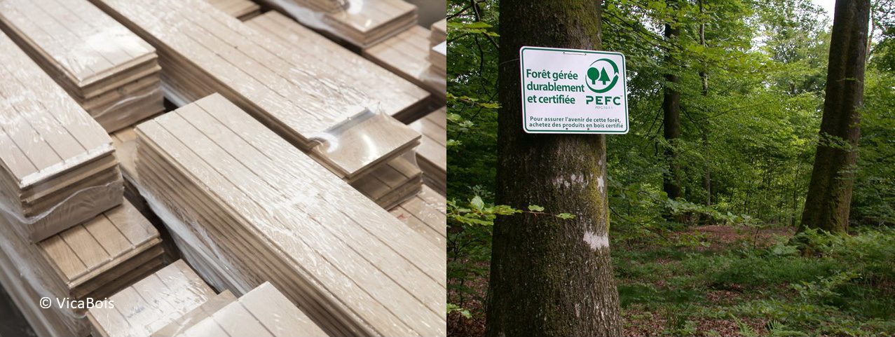 Journée filière forêt-bois : Visite de VicaBois et d'une forêt, certifiées PEFC